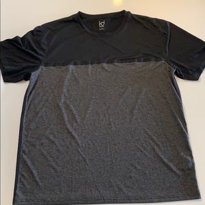Ideology Black/Gray microfiber Tee Size Large